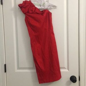 Jessica McClintock red dress
